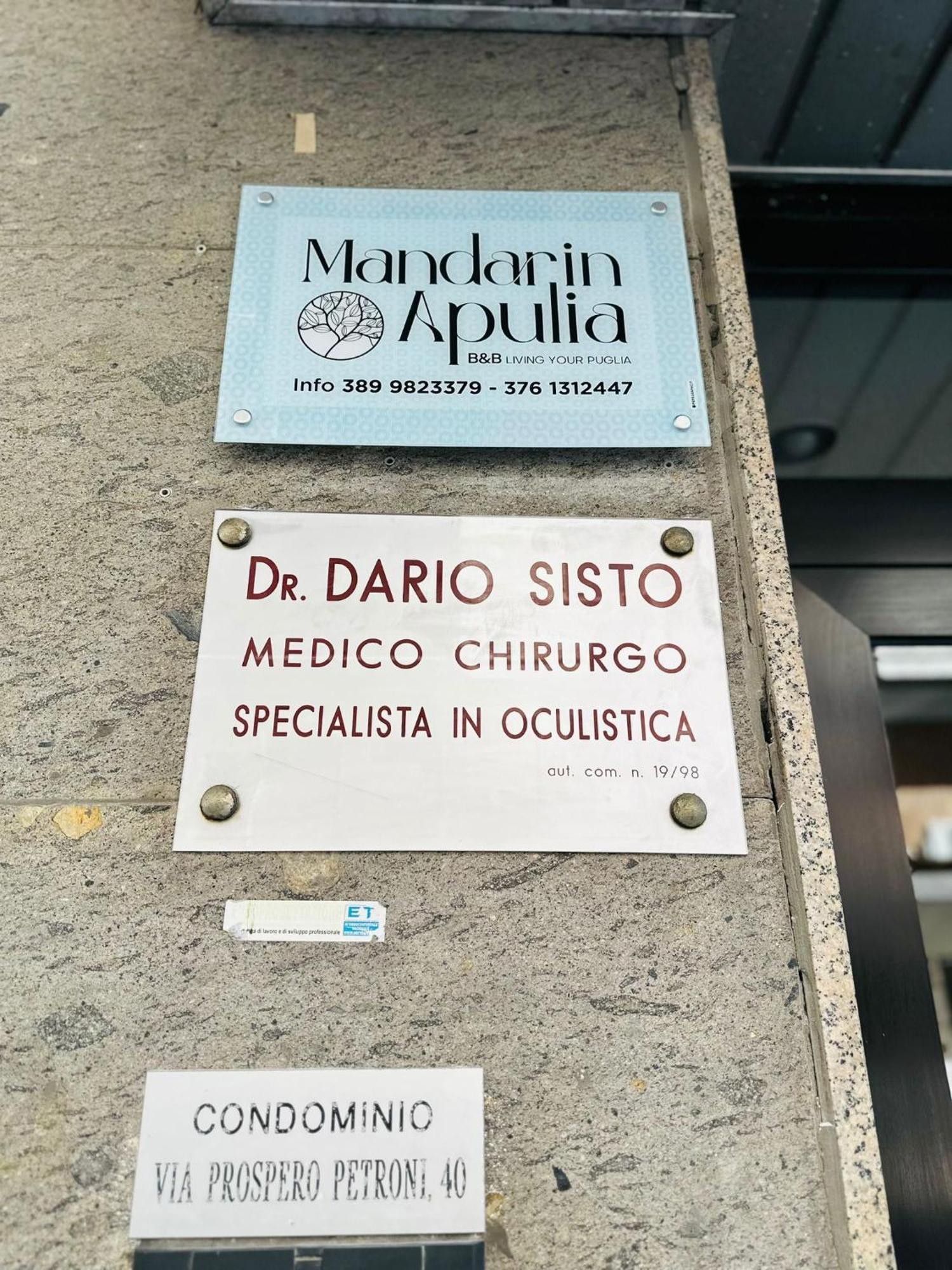 Mandarin Apulia B&B Bari Extérieur photo